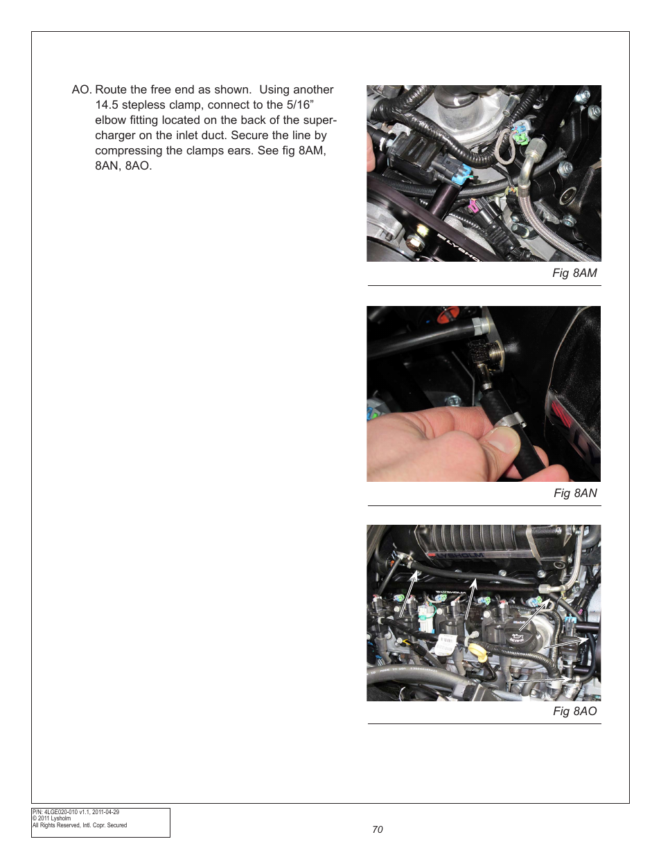 East Coast Supercharging Lysholm 2010+ Camaro Supercharger Kit User Manual | Page 80 / 101