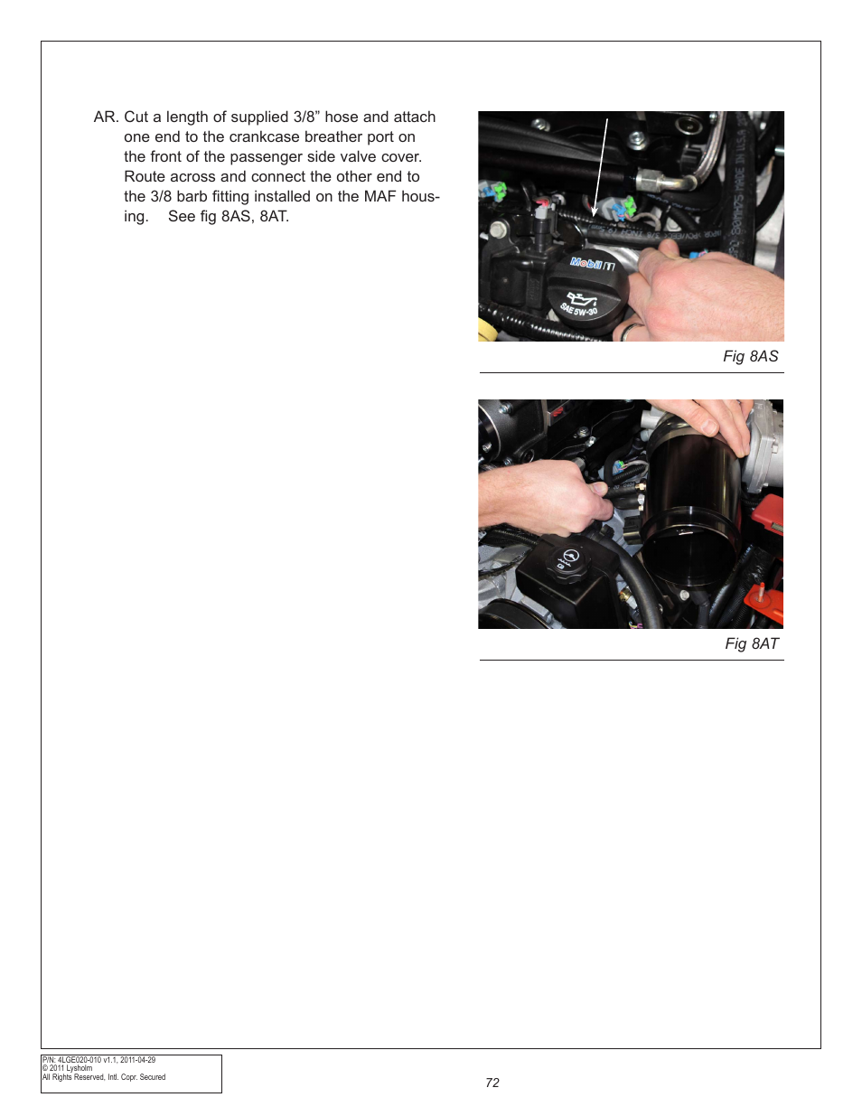 East Coast Supercharging Lysholm 2010+ Camaro Supercharger Kit User Manual | Page 82 / 101