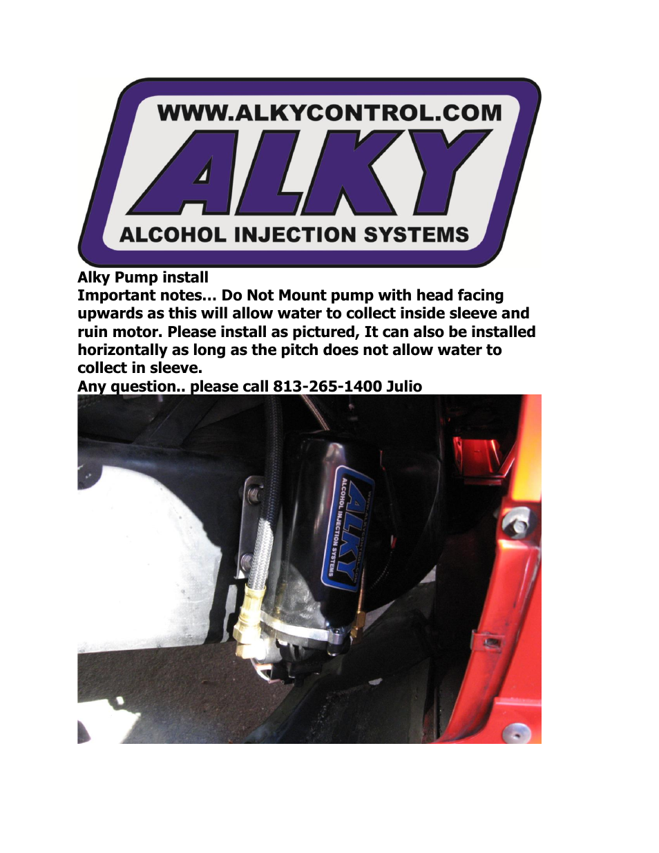 East Coast Supercharging ECS Alky C5 User Manual | Page 2 / 16
