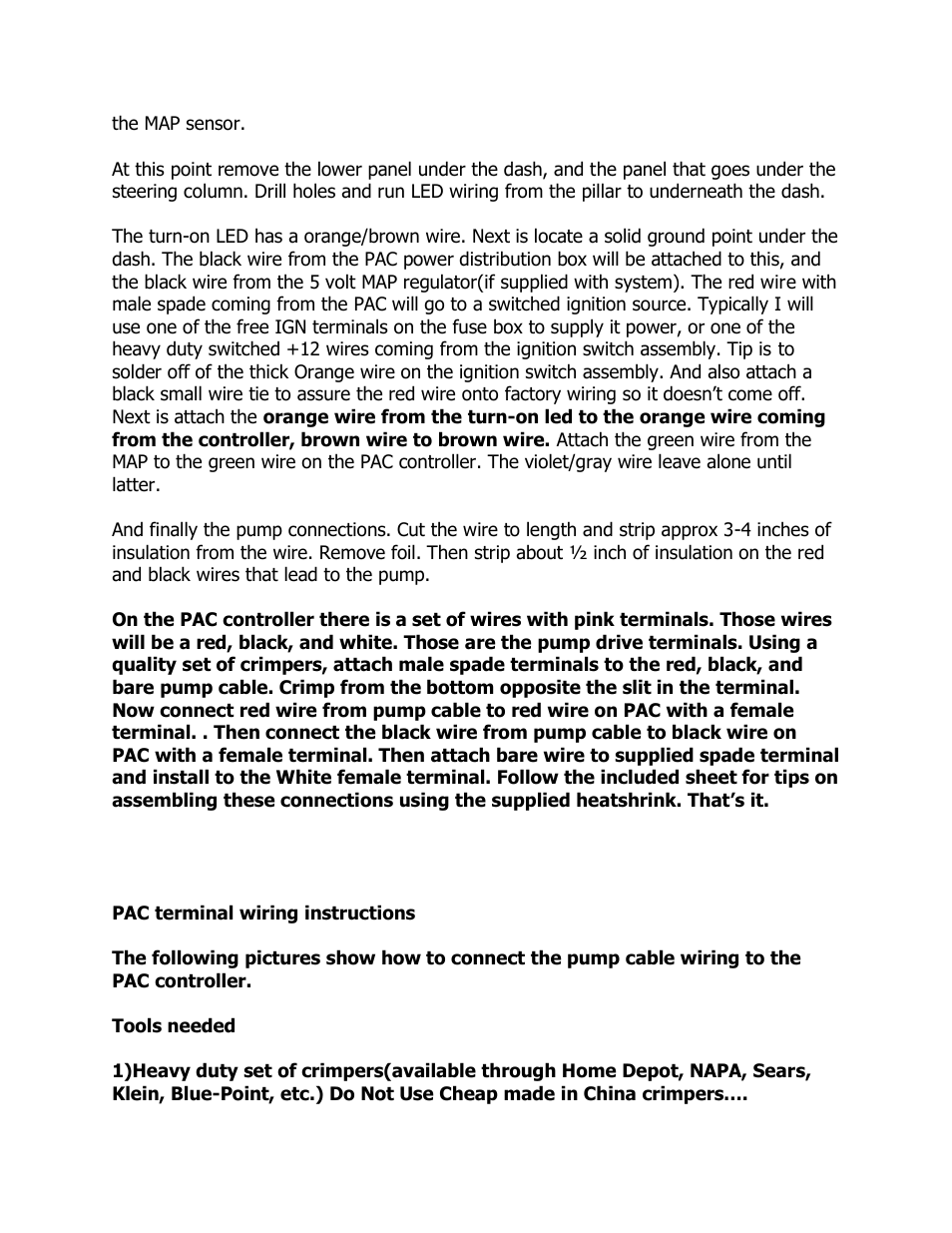 East Coast Supercharging ECS Alky C5 User Manual | Page 6 / 16