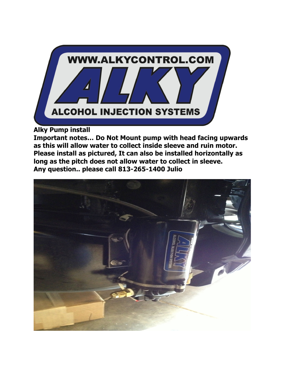 East Coast Supercharging ECS Alky C6 User Manual | Page 2 / 25