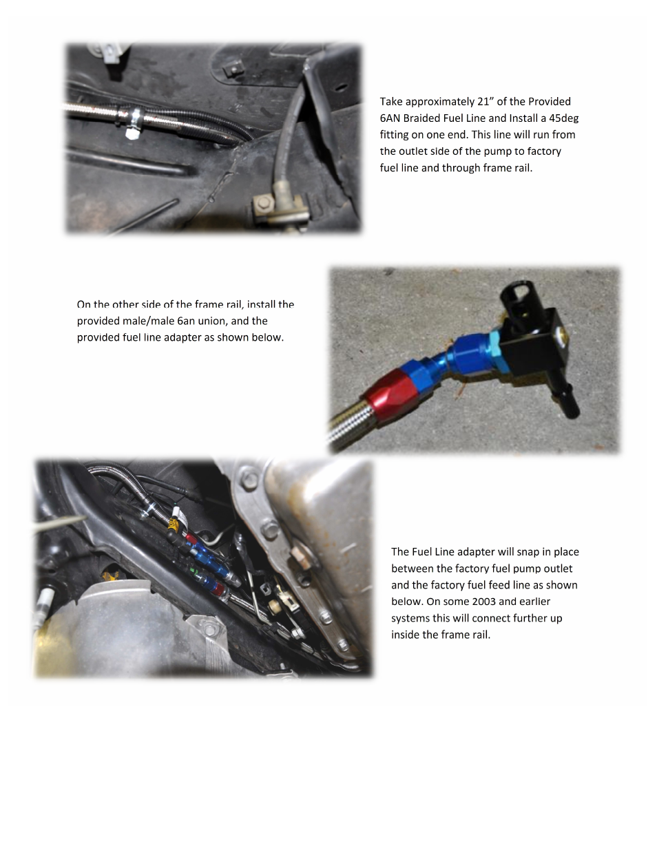 East Coast Supercharging ECS Stage X 1997-2003 Fuel System User Manual | Page 3 / 5