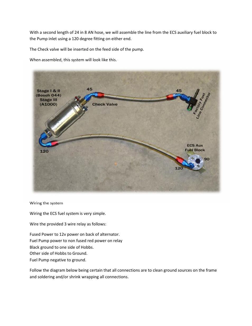 East Coast Supercharging ECS Stage X 1997-2003 Fuel System User Manual | Page 4 / 5