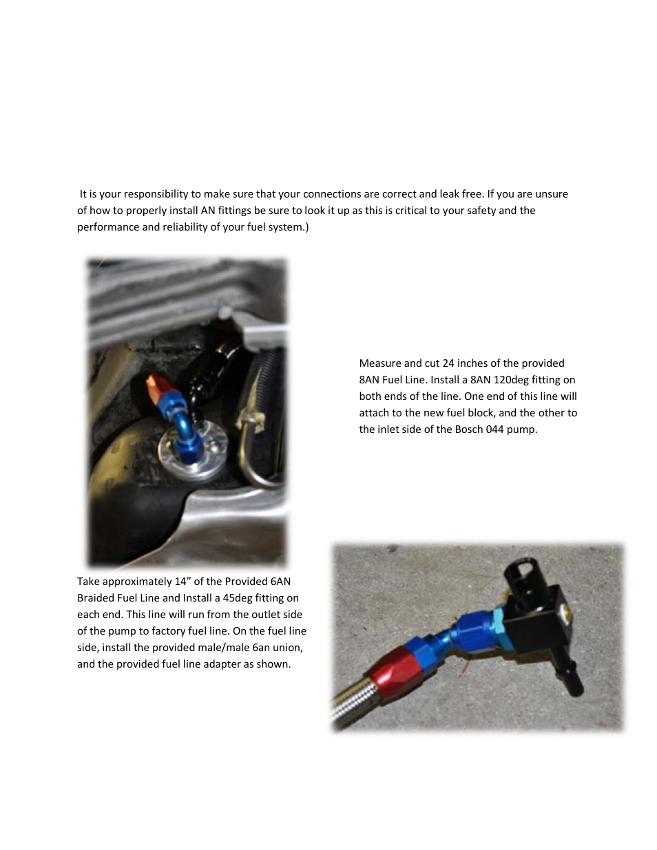 East Coast Supercharging ECS Stage 1 2003+ Fuel System User Manual | Page 5 / 7