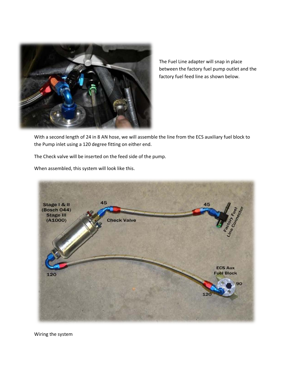 East Coast Supercharging ECS Stage 1 2003+ Fuel System User Manual | Page 6 / 7