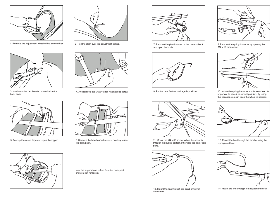 Easyrig Changing the Turtle X spring balancer User Manual | Page 2 / 2