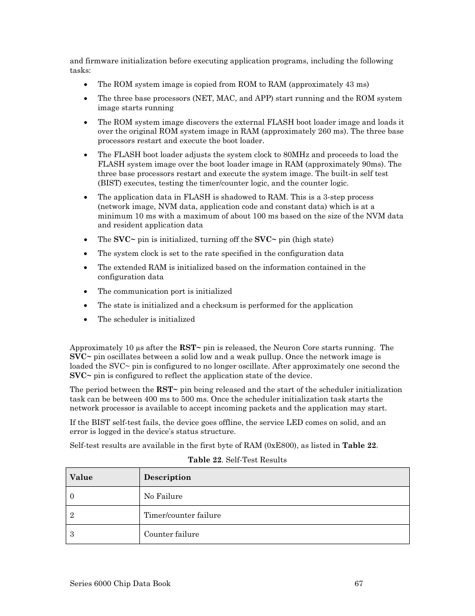 Echelon Series 6000 Chip databook User Manual | Page 79 / 181