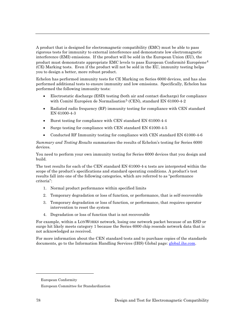 Overview | Echelon Series 6000 Chip databook User Manual | Page 90 / 181