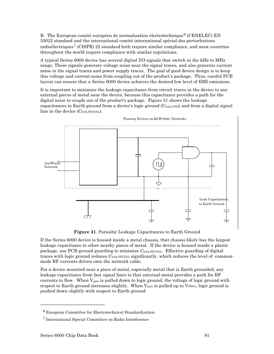 Echelon Series 6000 Chip databook User Manual | Page 93 / 181