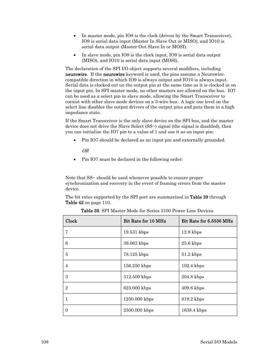 Echelon I/O Model Reference for Smart Transceivers and Neuron Chips User Manual | Page 118 / 209