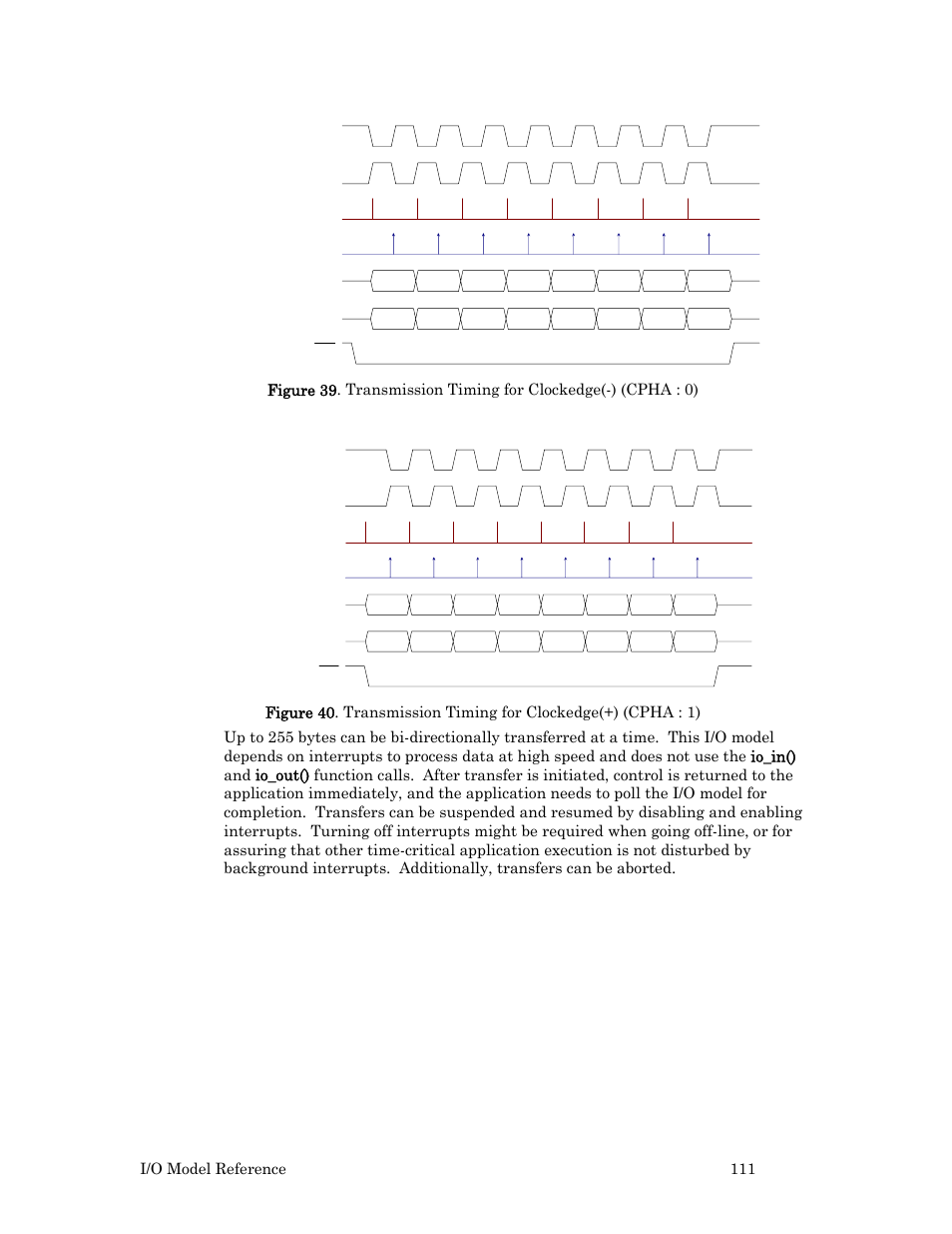 Figure 39, Figure 40 on, 111). in-pha | Echelon I/O Model Reference for Smart Transceivers and Neuron Chips User Manual | Page 121 / 209