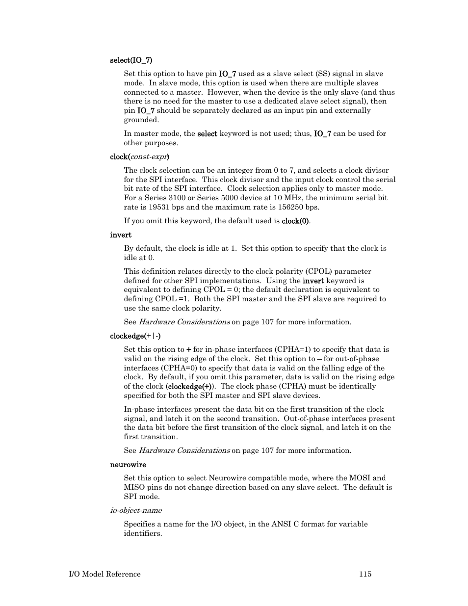 Echelon I/O Model Reference for Smart Transceivers and Neuron Chips User Manual | Page 125 / 209