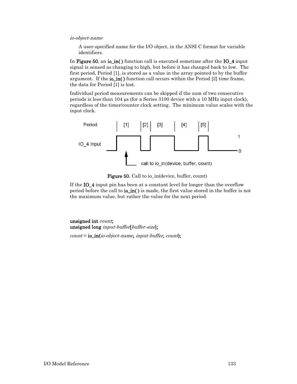 Usage, Example | Echelon I/O Model Reference for Smart Transceivers and Neuron Chips User Manual | Page 143 / 209