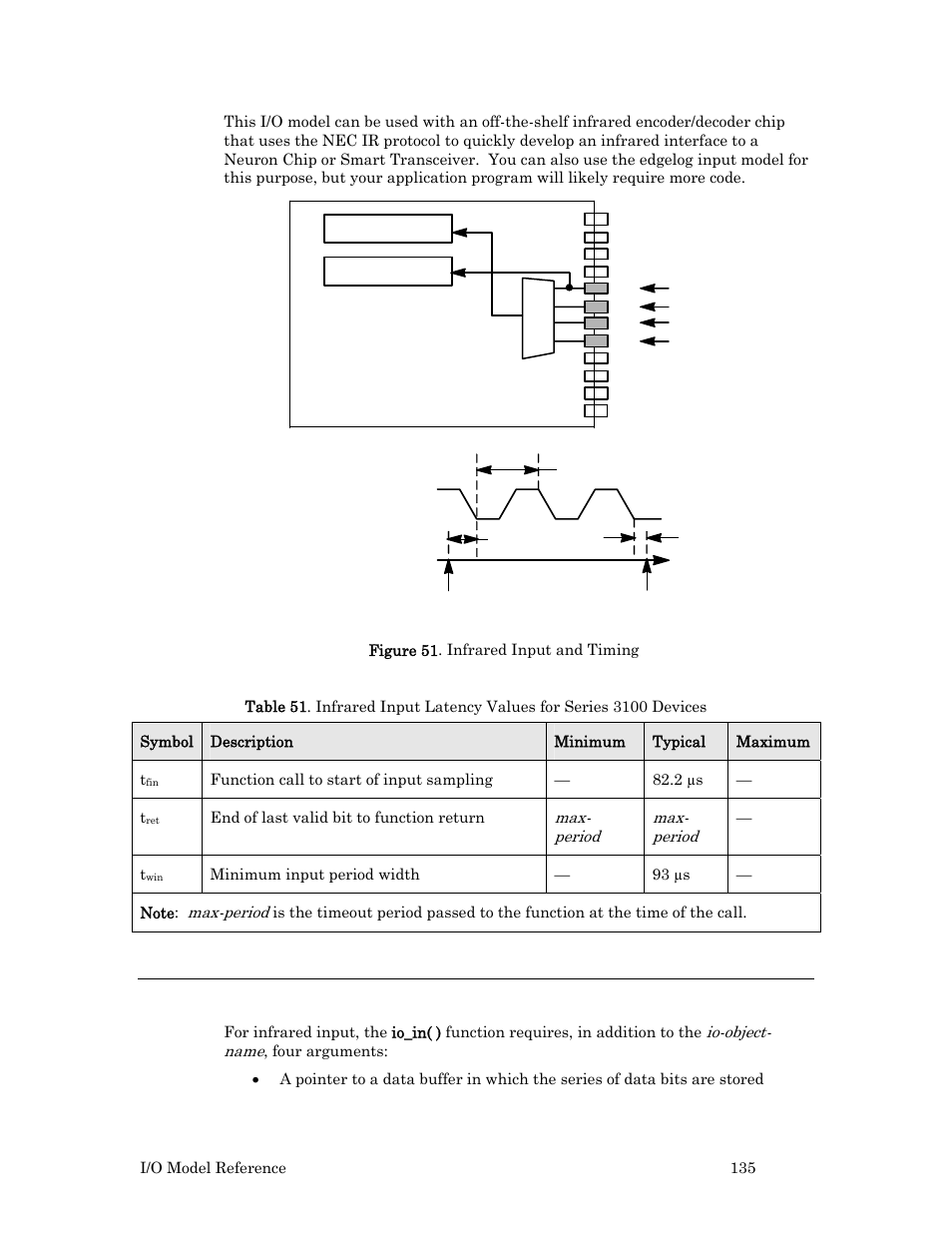 Programming considerations, 135). this class of devices | Echelon I/O Model Reference for Smart Transceivers and Neuron Chips User Manual | Page 145 / 209