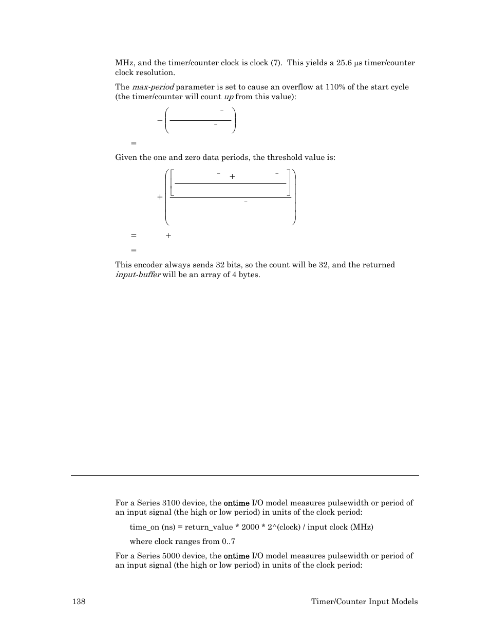 Ontime input | Echelon I/O Model Reference for Smart Transceivers and Neuron Chips User Manual | Page 148 / 209