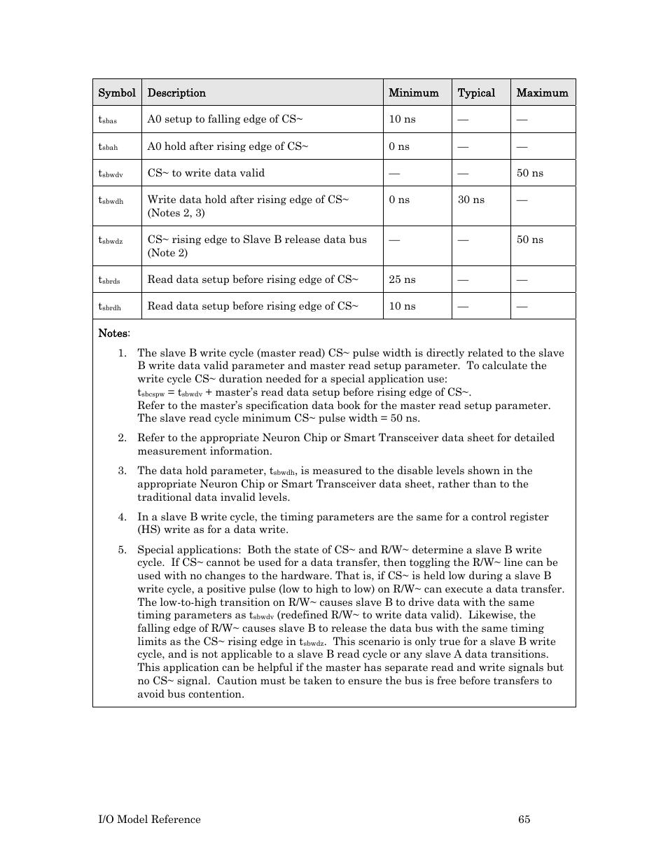 Echelon I/O Model Reference for Smart Transceivers and Neuron Chips User Manual | Page 75 / 209