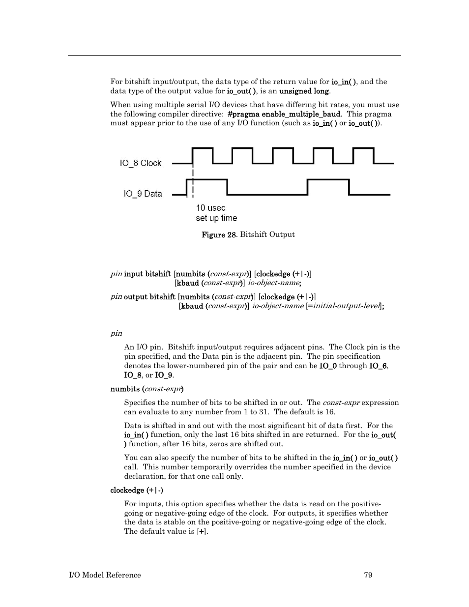 Programming considerations, Syntax | Echelon I/O Model Reference for Smart Transceivers and Neuron Chips User Manual | Page 89 / 209