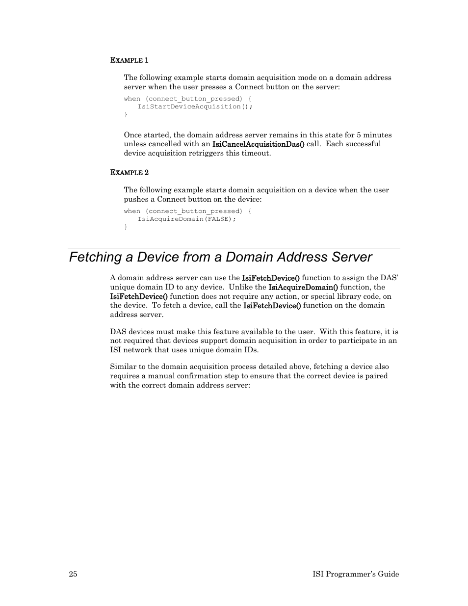 Fetching a device from a domain address server | Echelon ISI User Manual | Page 27 / 159