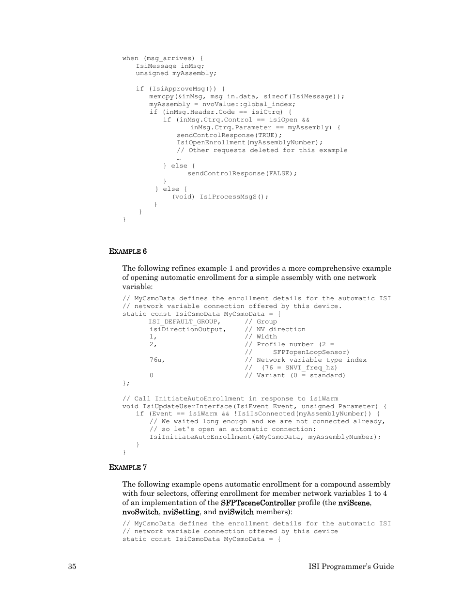 Echelon ISI User Manual | Page 37 / 159