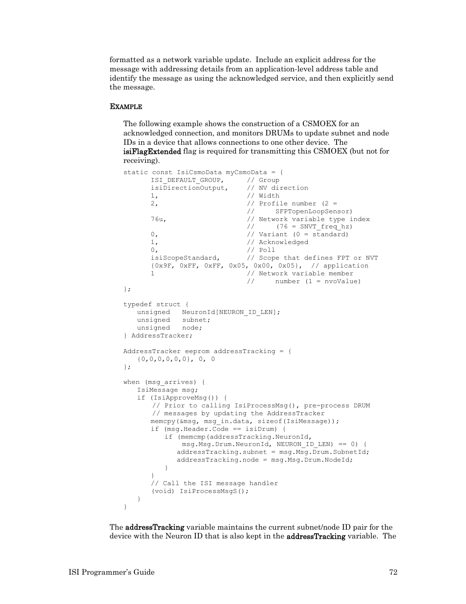 Echelon ISI User Manual | Page 74 / 159