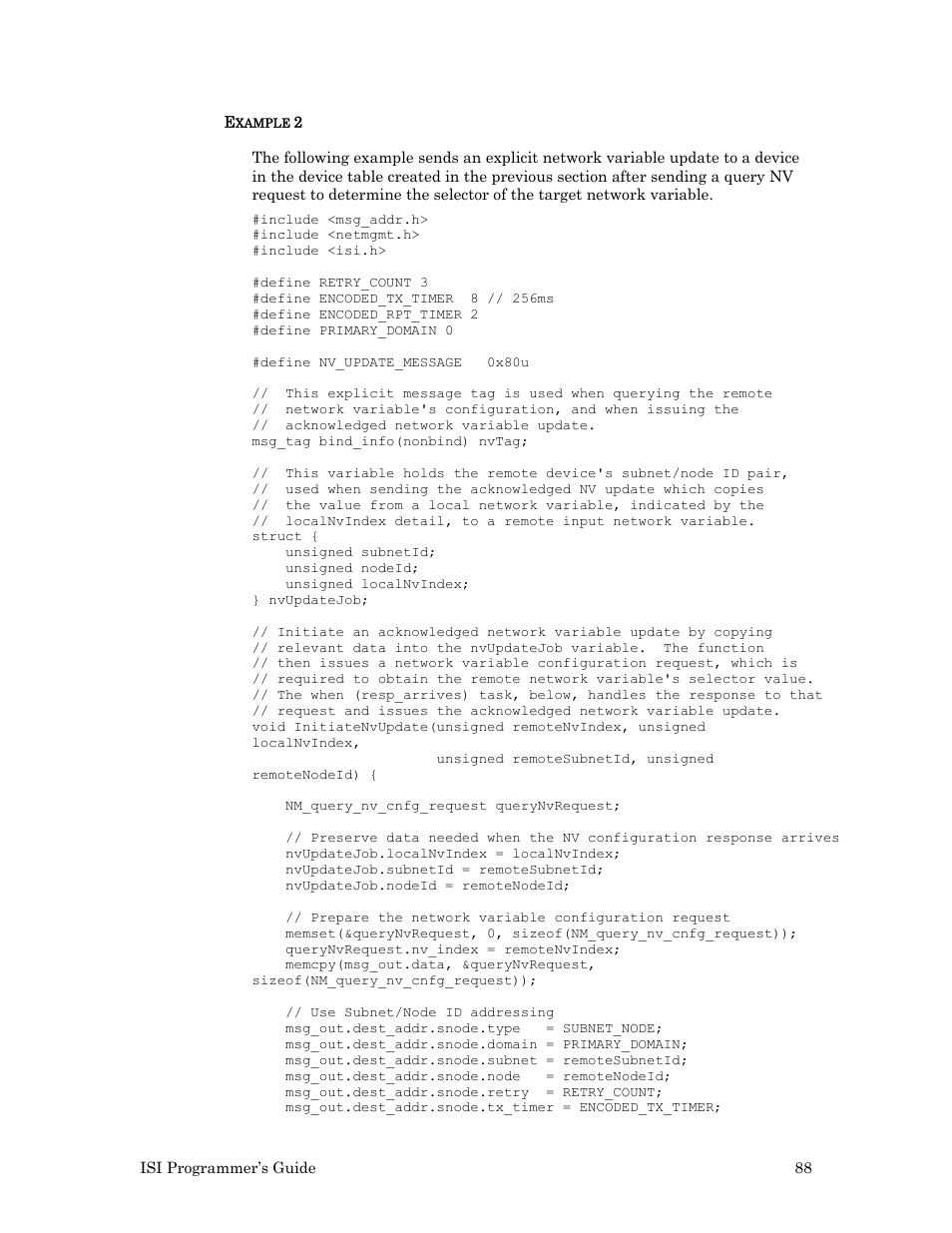 Echelon ISI User Manual | Page 90 / 159