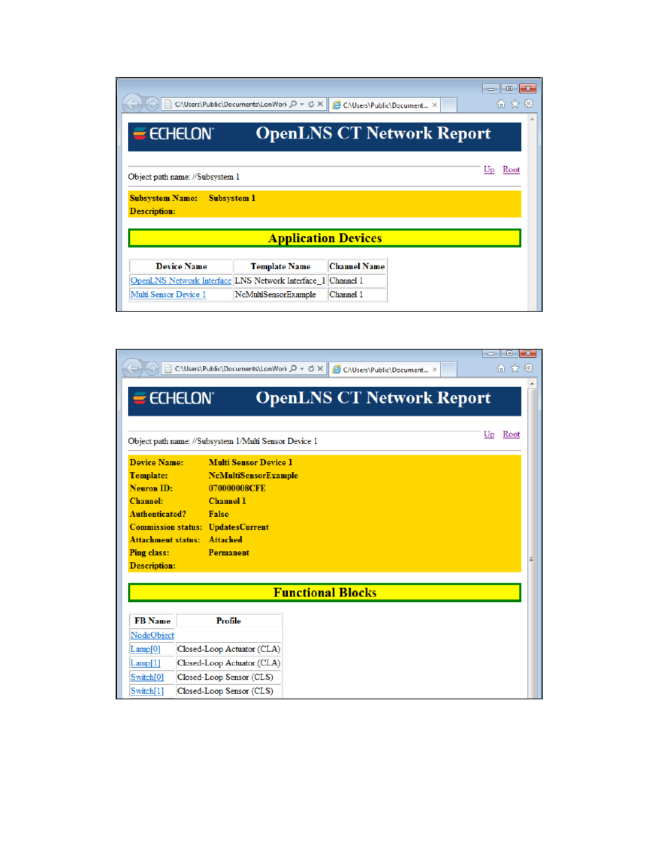 Echelon IzoT Commissioning Tool User Manual | Page 294 / 395