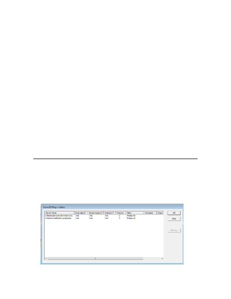 Viewing plugin status, Viewing plug-in status | Echelon IzoT Commissioning Tool User Manual | Page 314 / 395