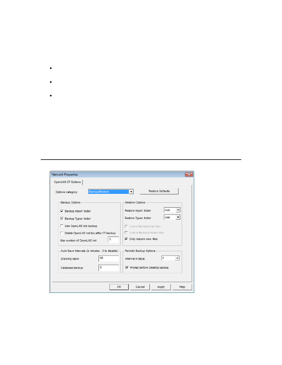 Backup/restore options, Ee backup/restore options | Echelon IzoT Commissioning Tool User Manual | Page 336 / 395