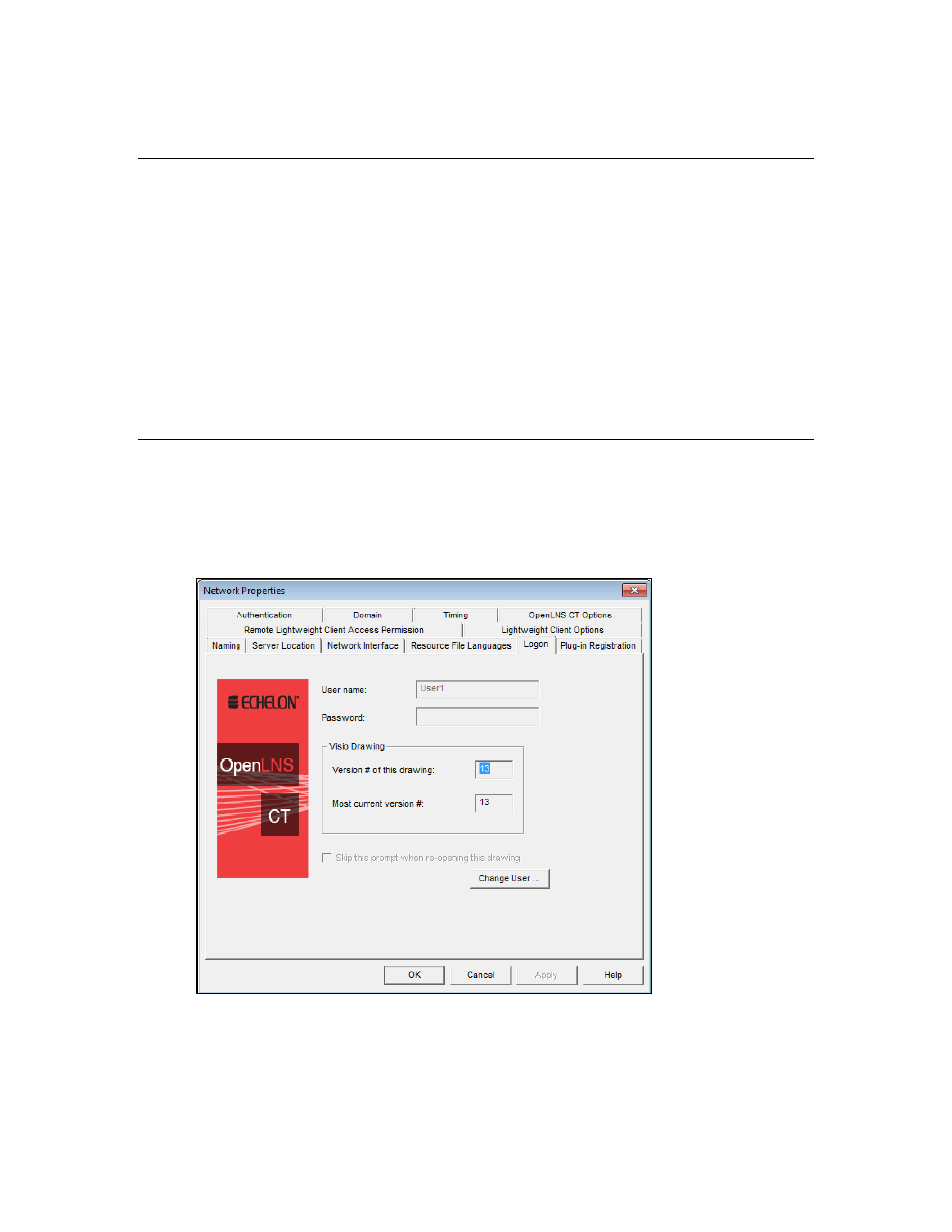 Modifying and deleting user profiles, Changing user profiles in an openlns ct drawing | Echelon IzoT Commissioning Tool User Manual | Page 88 / 395