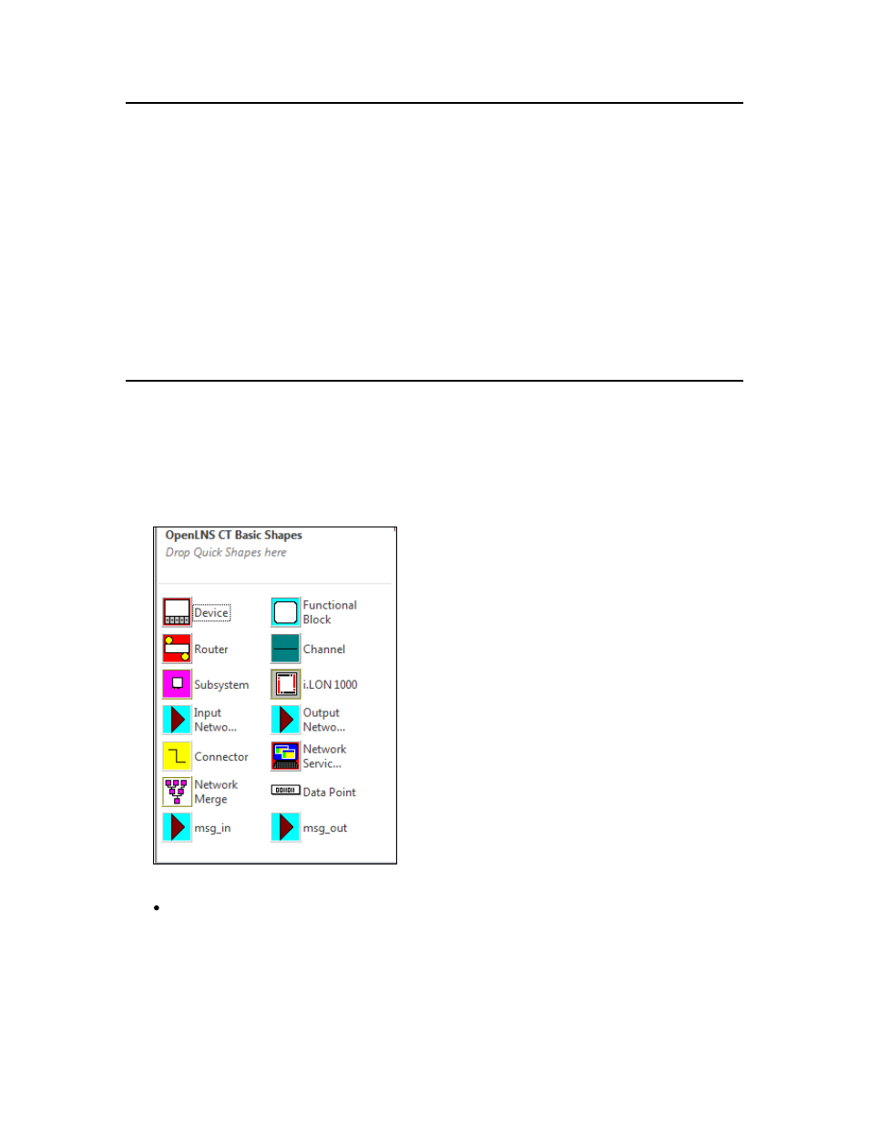 Creating a lonworks network, Creating an openlns ct drawing, Creating a l | Orks, Network | Echelon IzoT Commissioning Tool User Manual | Page 92 / 395