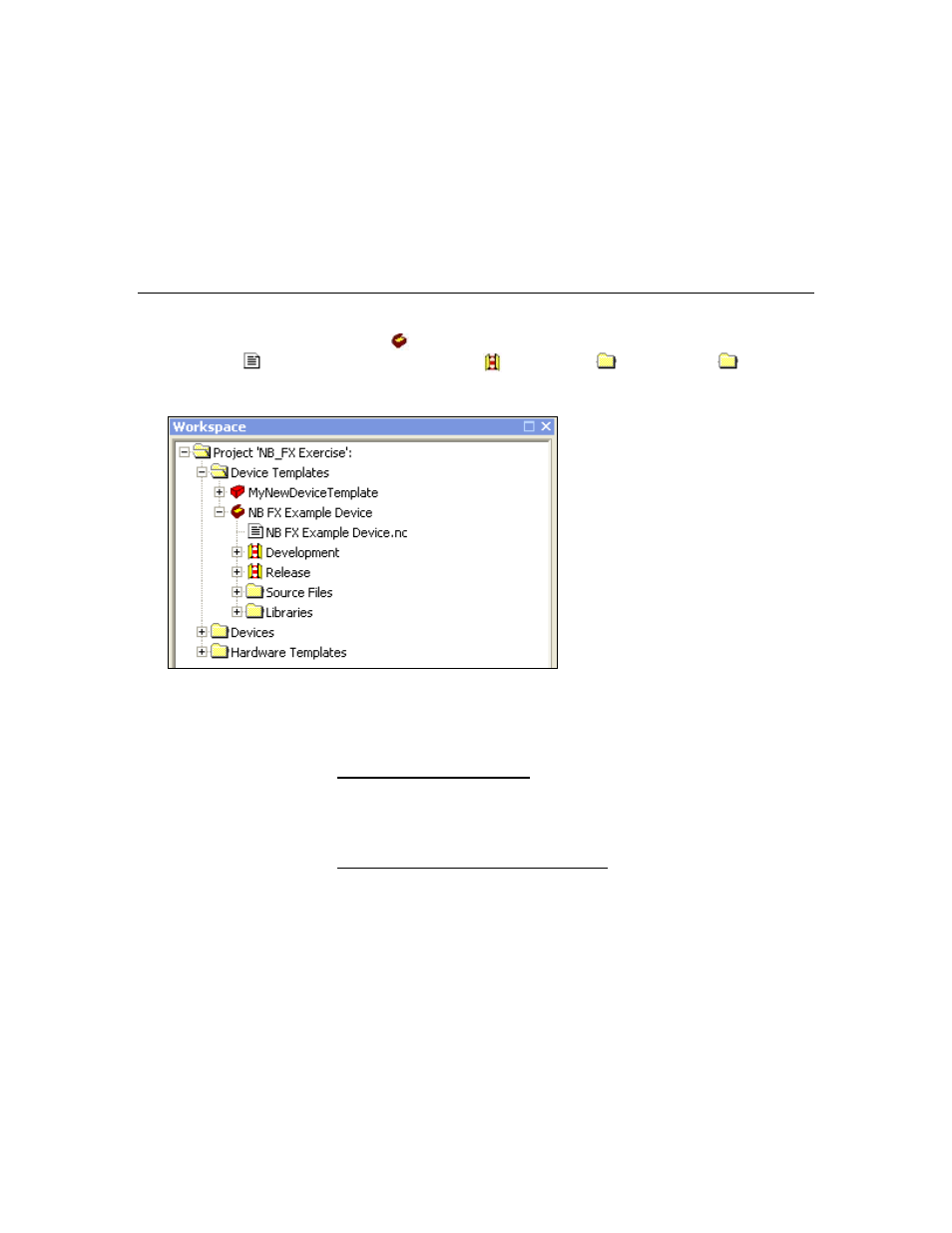 Viewing device template components | Echelon IzoT NodeBuilder User Manual | Page 114 / 291