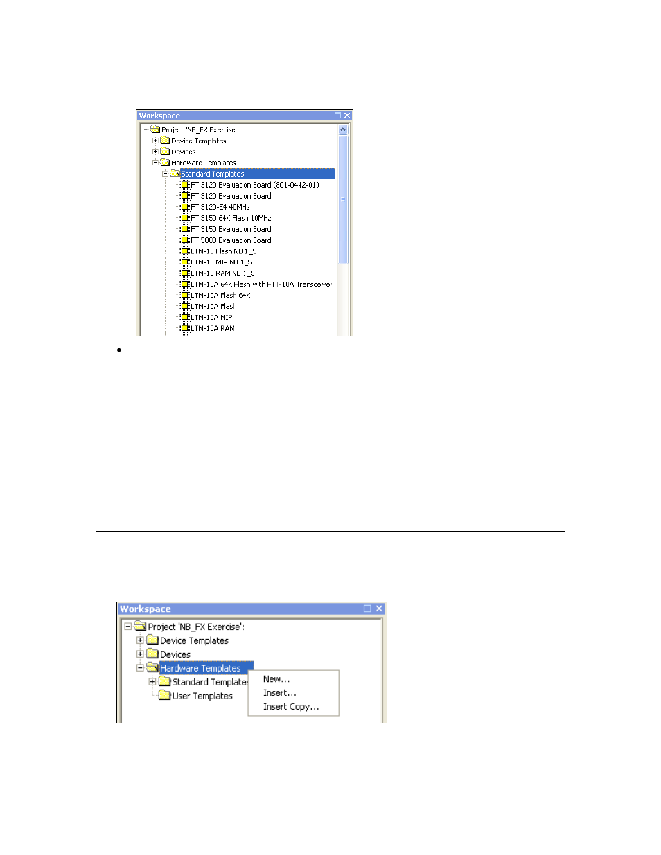 Creating hardware templates | Echelon IzoT NodeBuilder User Manual | Page 129 / 291