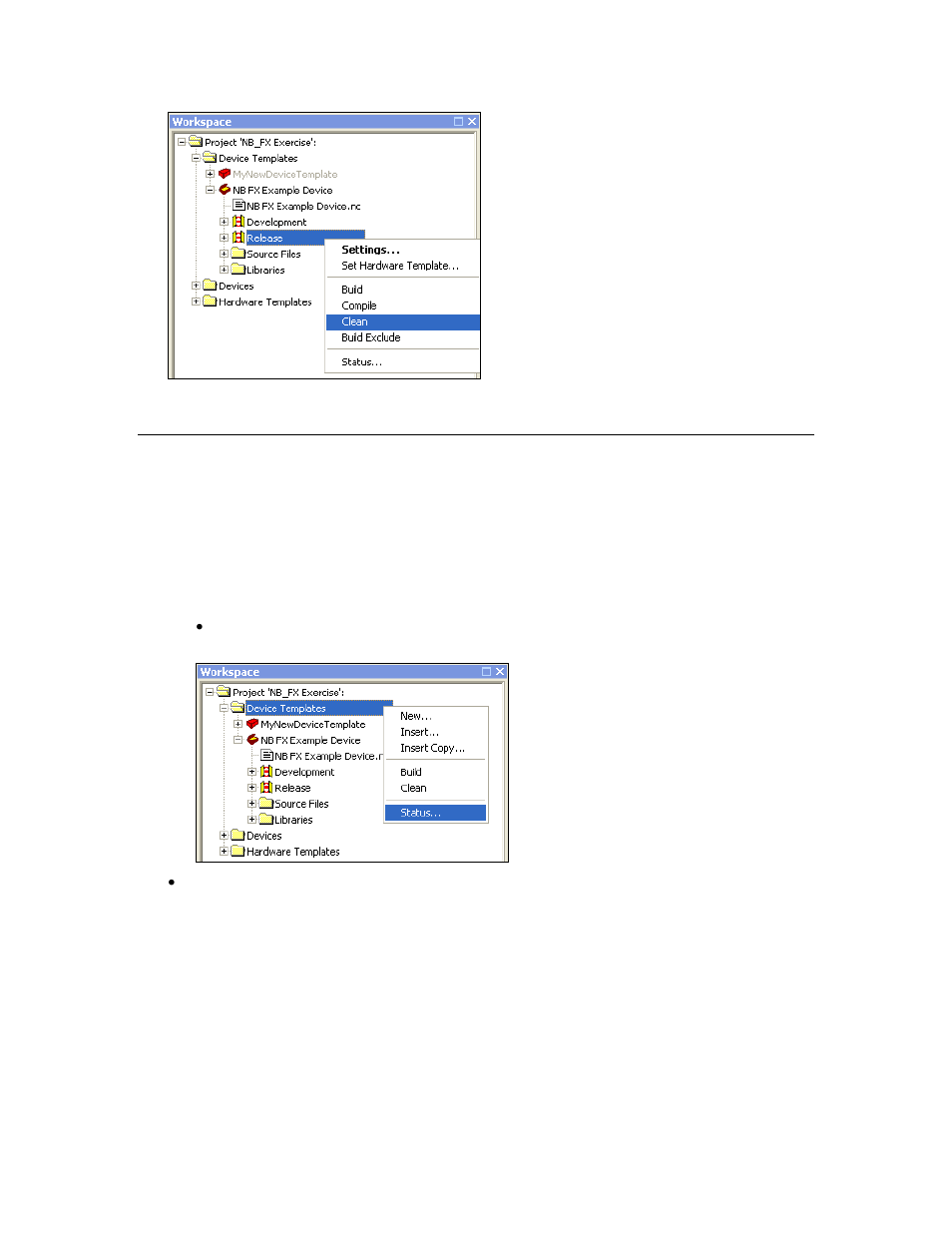 Viewing build status, Ee viewing build status | Echelon IzoT NodeBuilder User Manual | Page 212 / 291