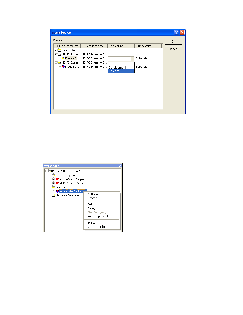 Managing target devices | Echelon IzoT NodeBuilder User Manual | Page 231 / 291