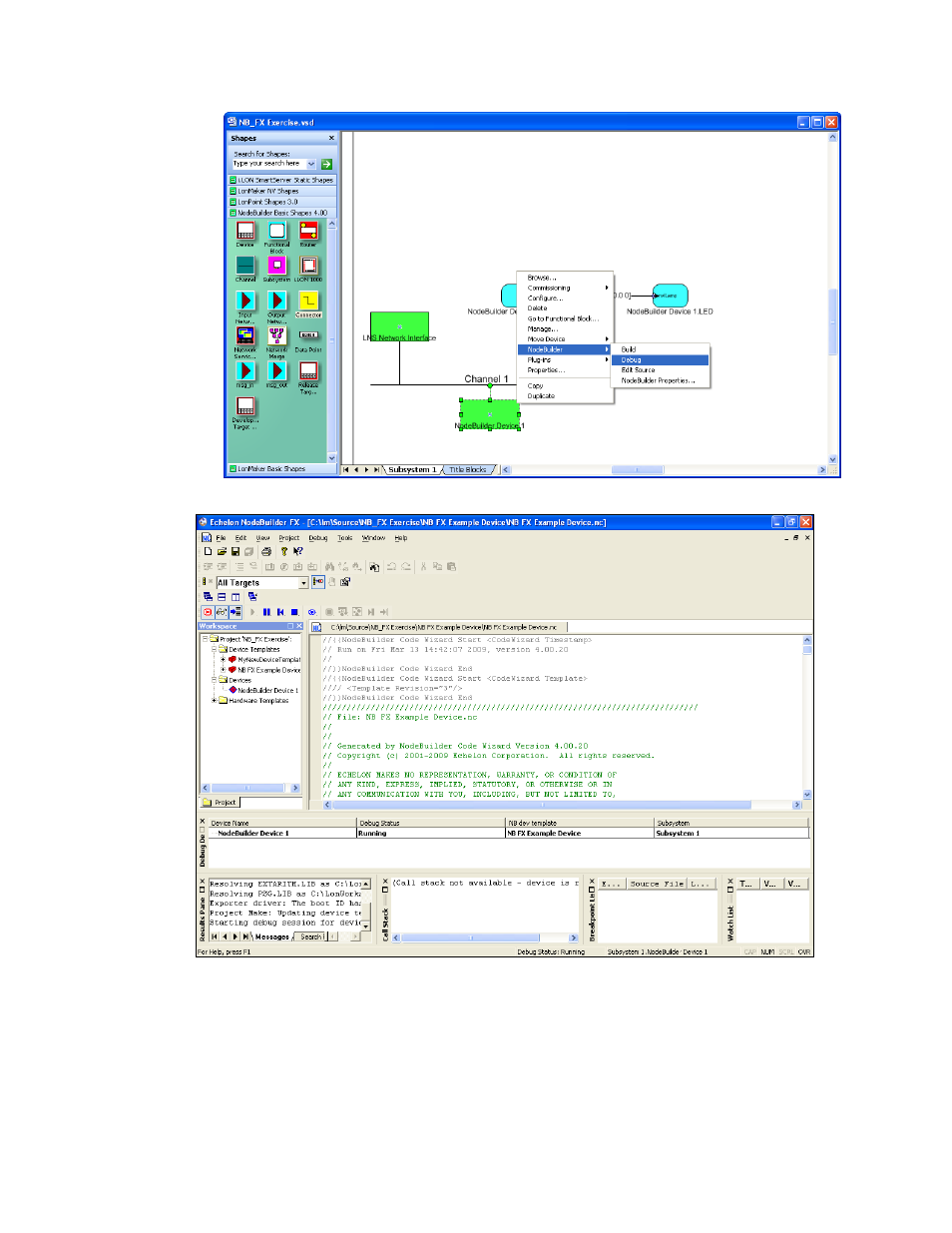 Echelon IzoT NodeBuilder User Manual | Page 249 / 291