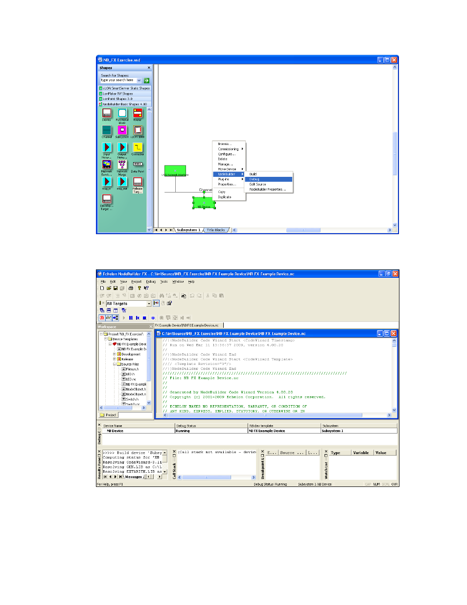 Echelon IzoT NodeBuilder User Manual | Page 63 / 291