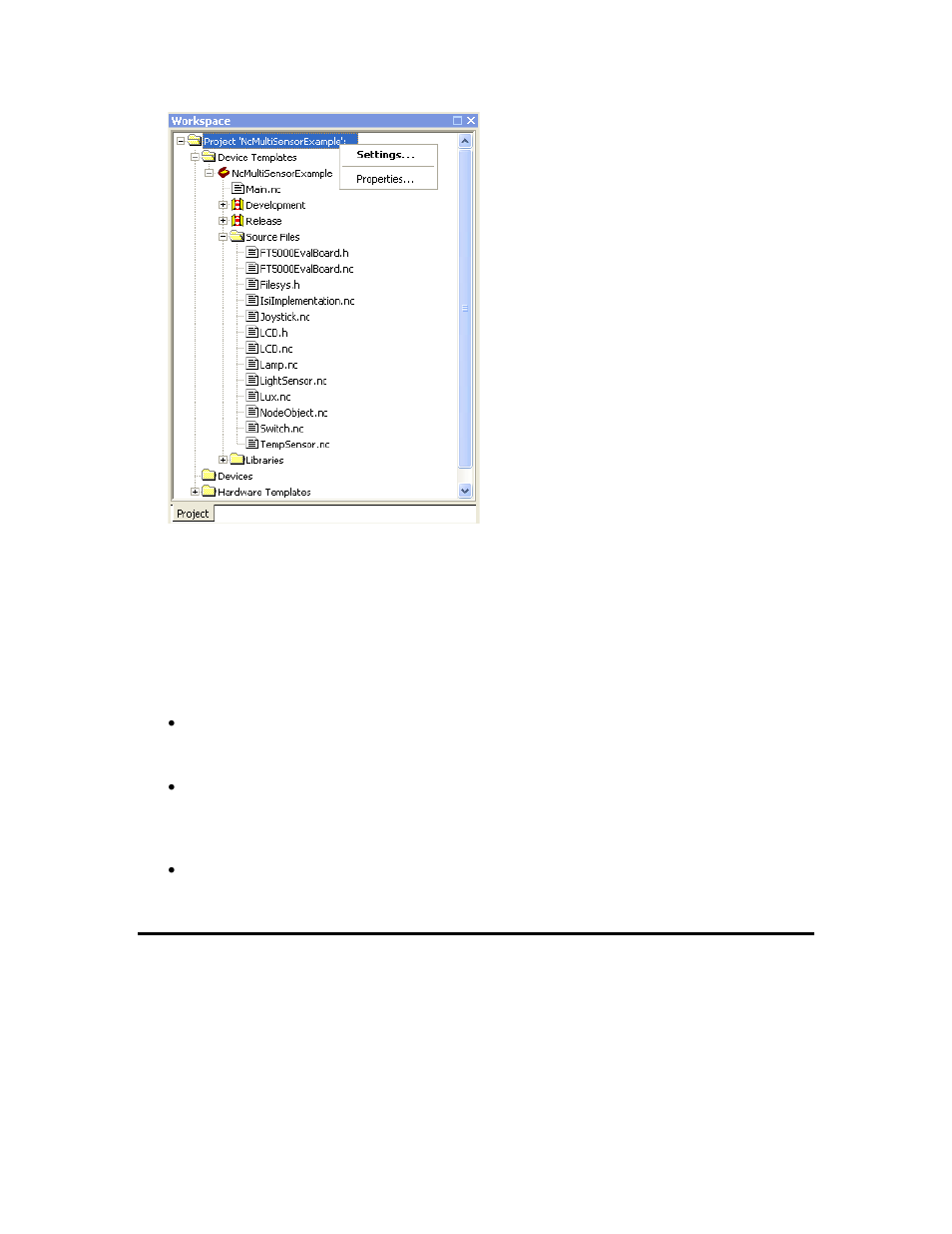 Creating a nodebuilder project | Echelon IzoT NodeBuilder User Manual | Page 86 / 291