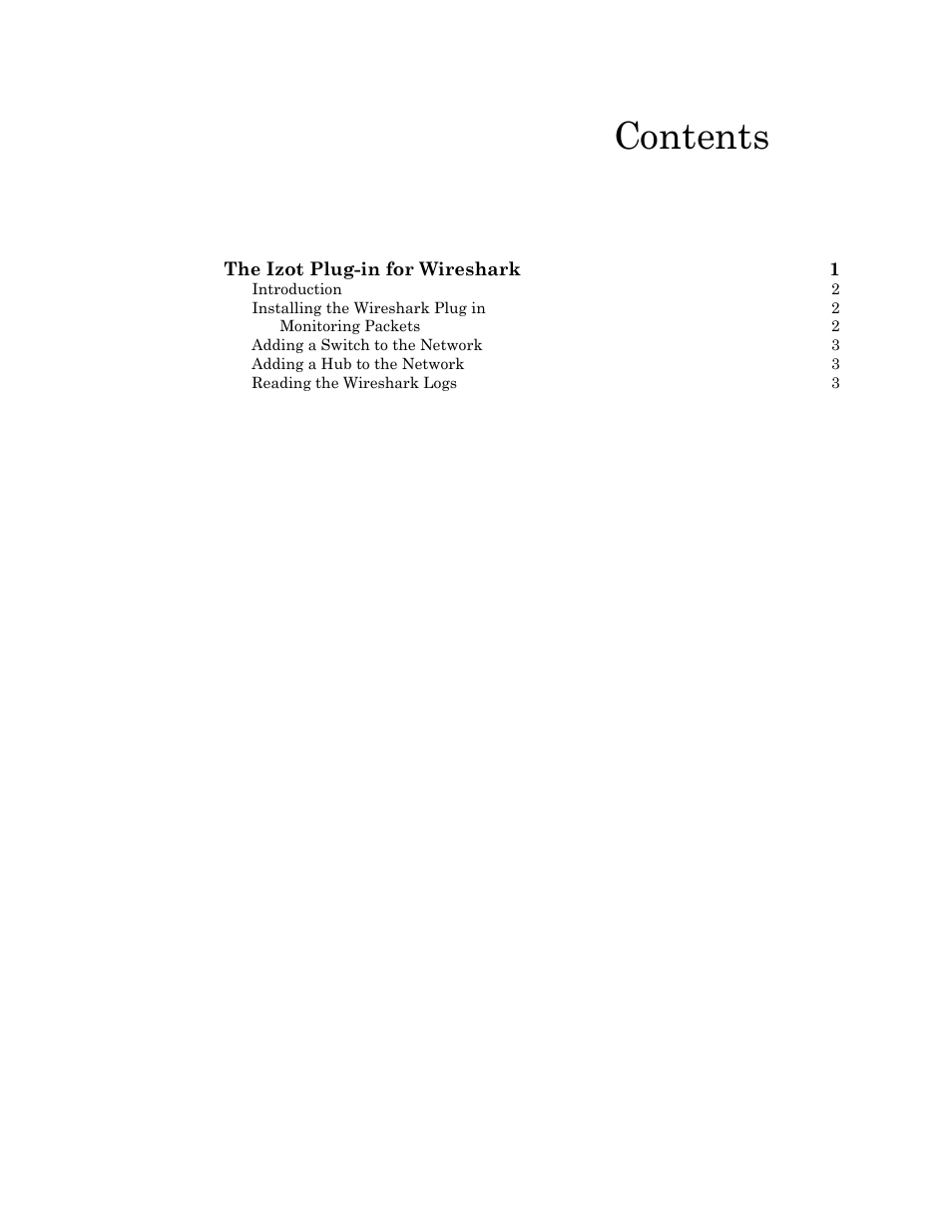 Echelon IzoT Plug-in for WireShark User Manual | Page 3 / 7
