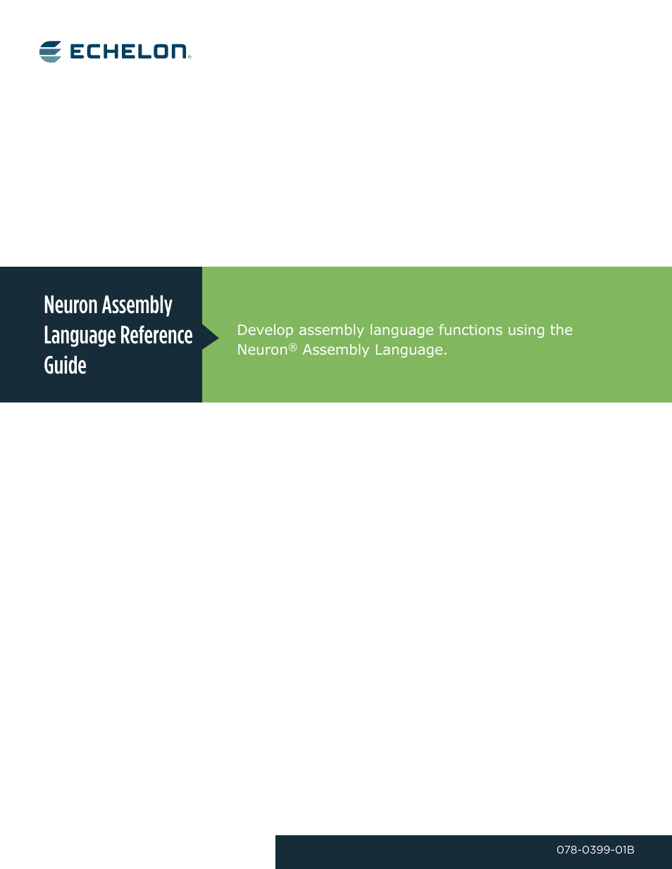 Echelon Neuron User Manual | 237 pages