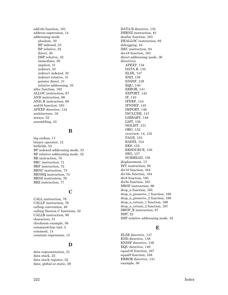 Echelon Neuron User Manual | Page 232 / 237