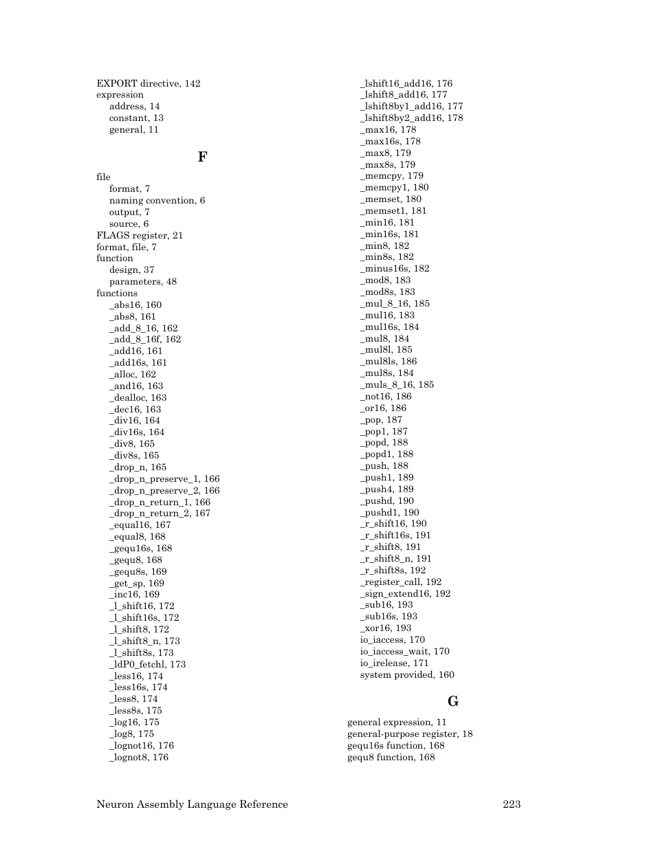 Echelon Neuron User Manual | Page 233 / 237
