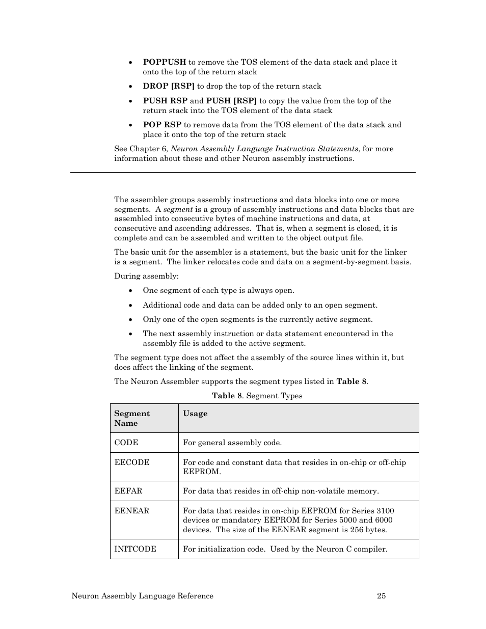 Segments | Echelon Neuron User Manual | Page 35 / 237