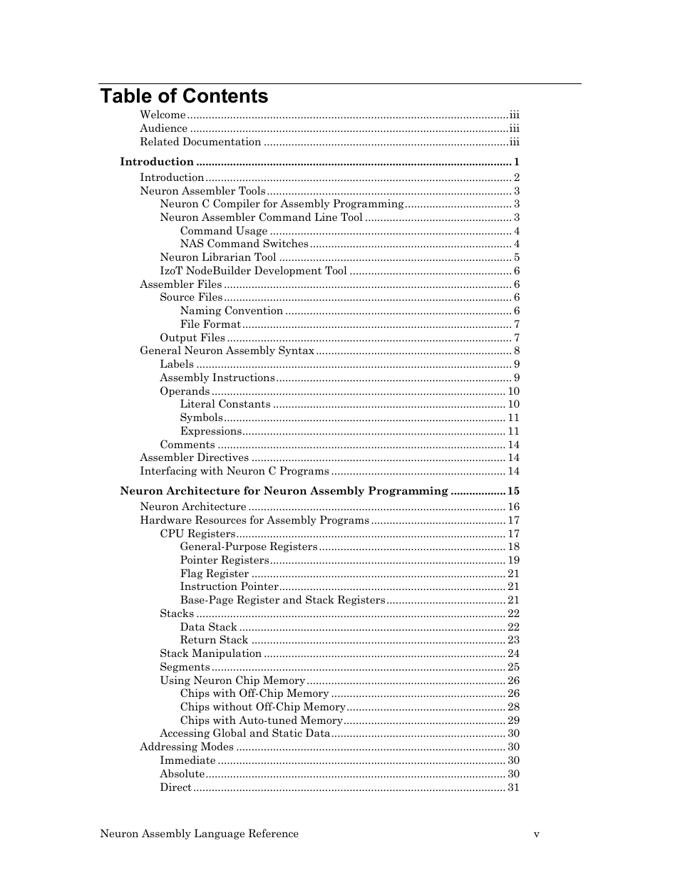 Echelon Neuron User Manual | Page 5 / 237