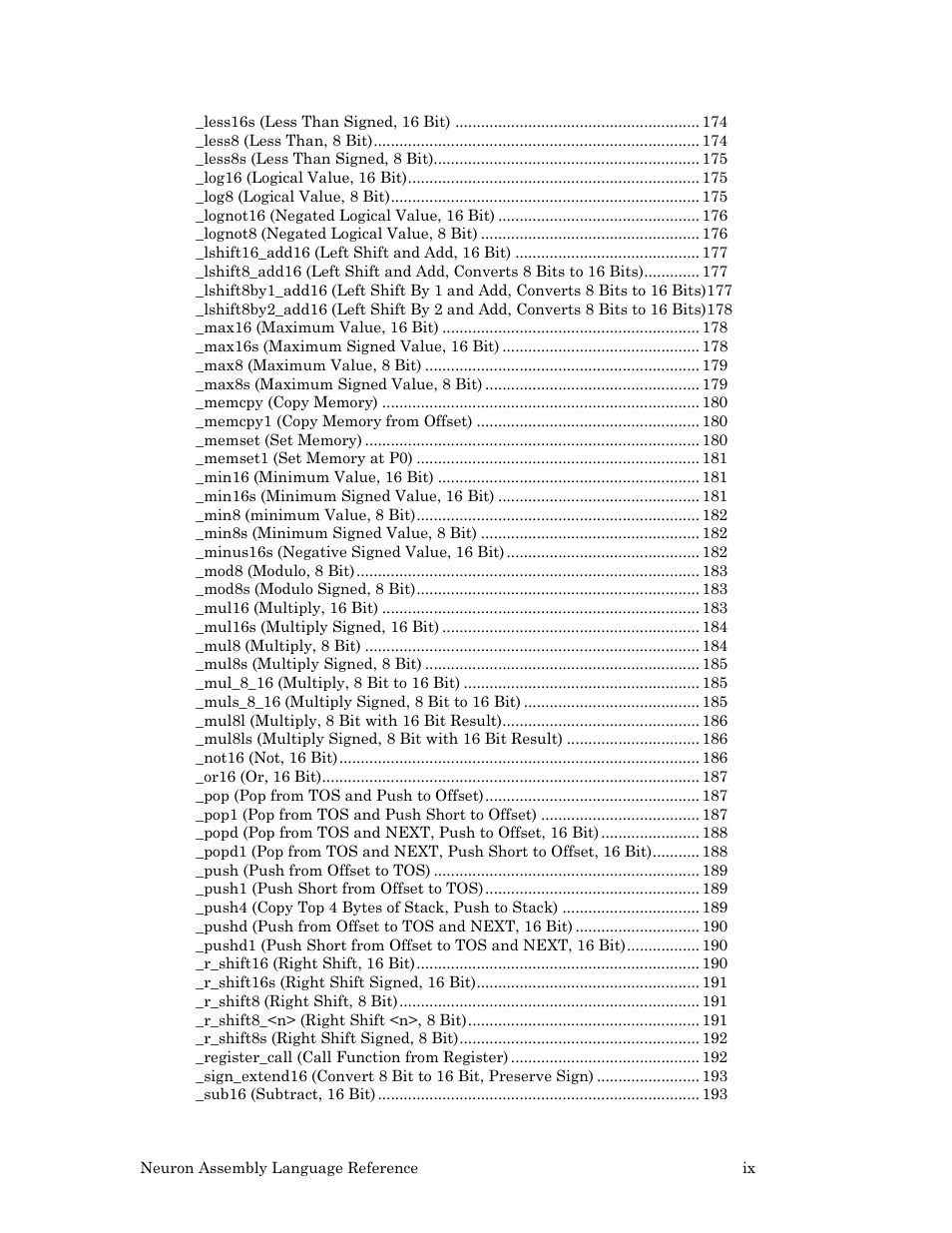 Echelon Neuron User Manual | Page 9 / 237