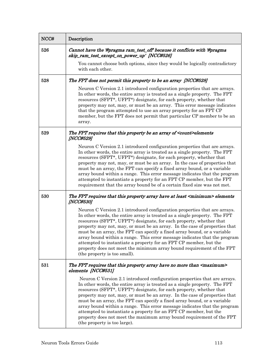 Echelon Neuron User Manual | Page 121 / 180