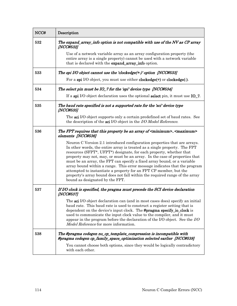 Echelon Neuron User Manual | Page 122 / 180