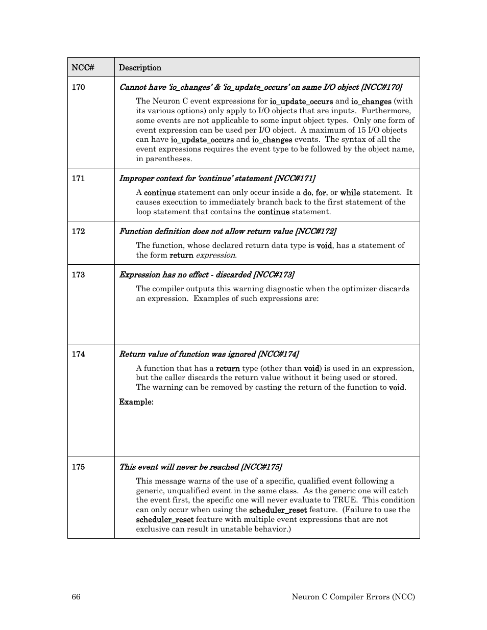 Echelon Neuron User Manual | Page 74 / 180