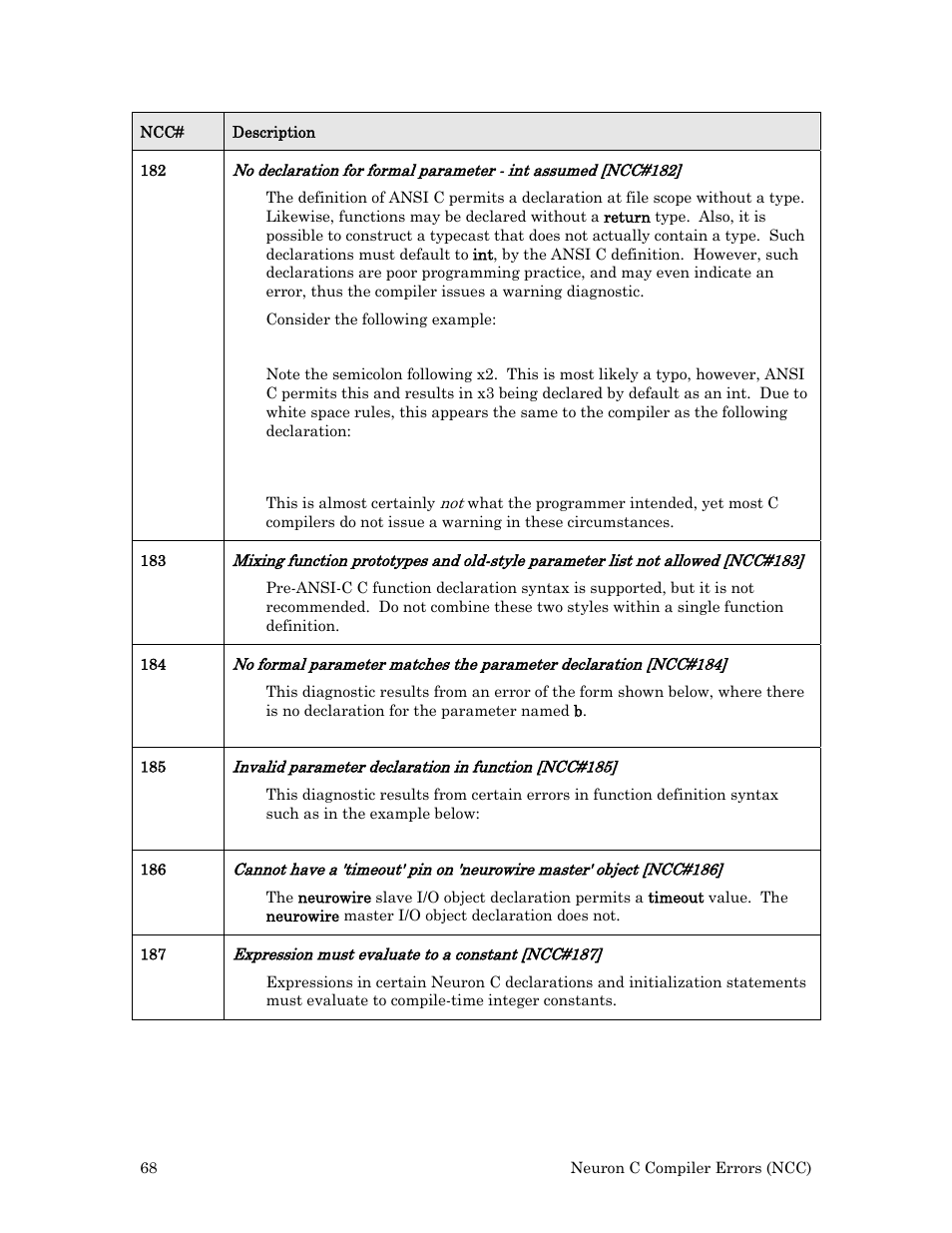 Echelon Neuron User Manual | Page 76 / 180