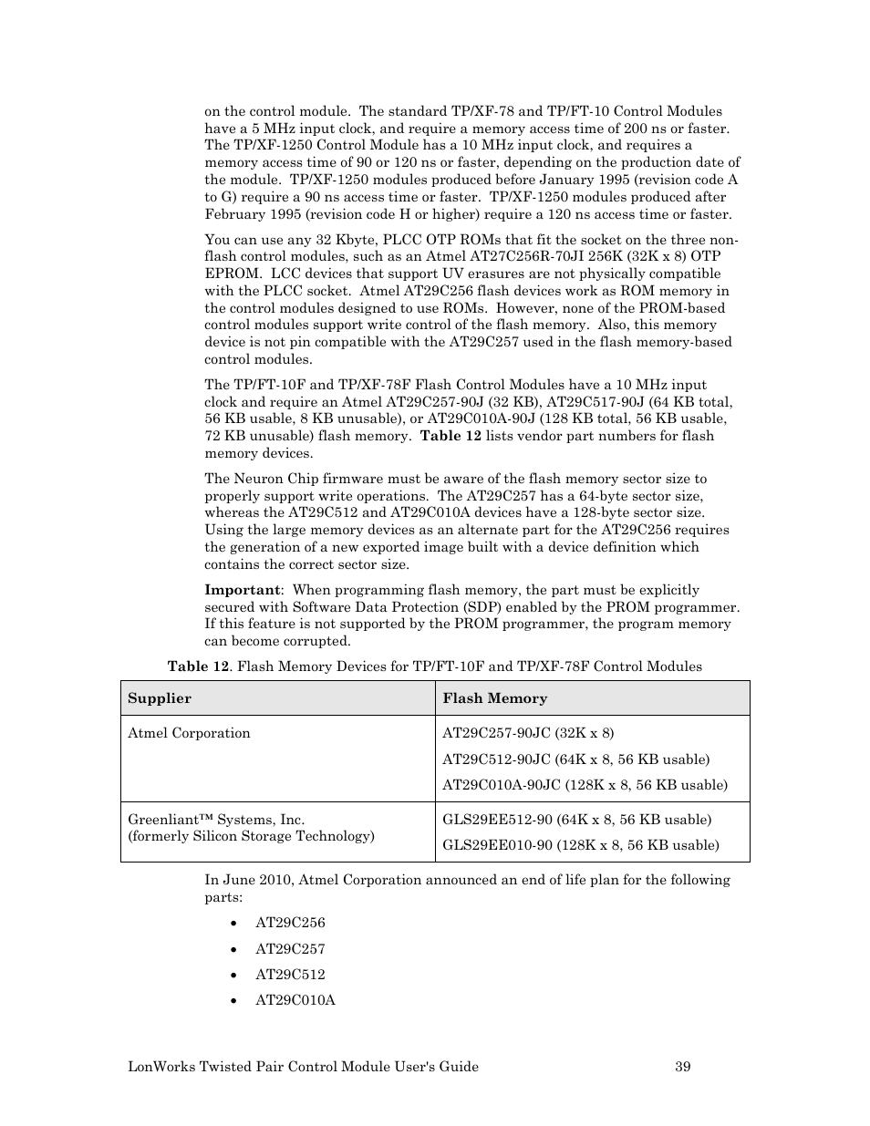 Echelon LonWorks Twisted Pair Control Module User Manual | Page 47 / 55