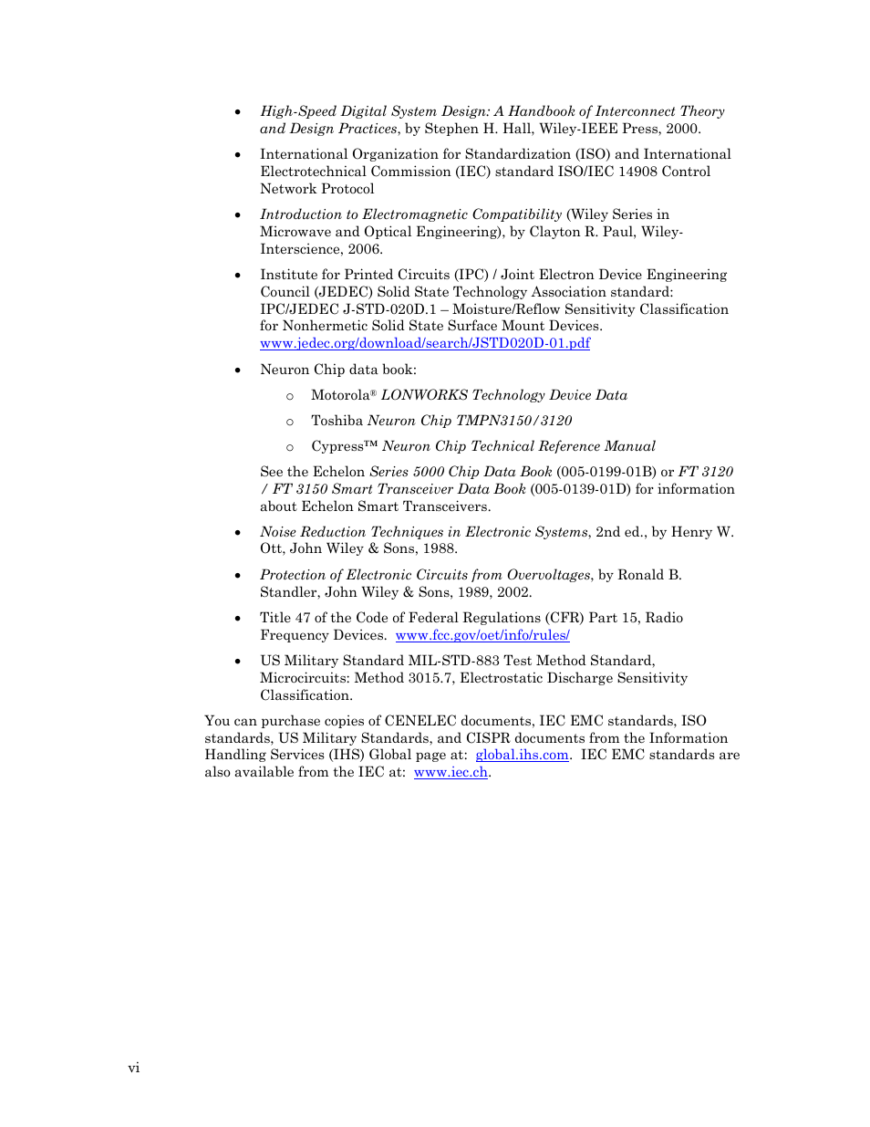 Echelon LonWorks Twisted Pair Control Module User Manual | Page 6 / 55